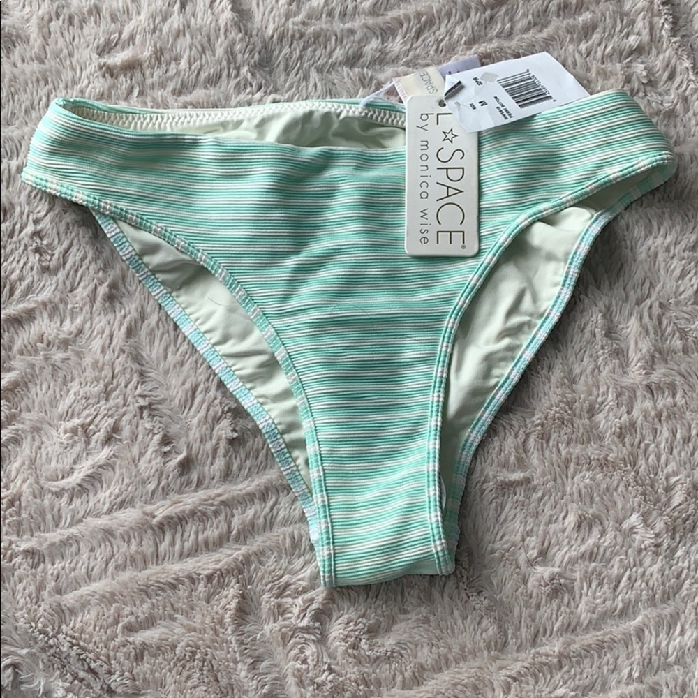 High wasted l space bikini bottoms